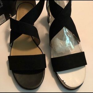 Naturalizer dress sandal - black fabric